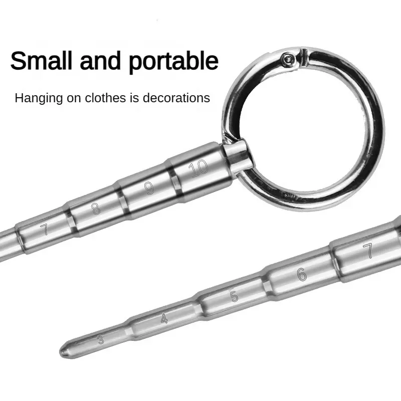 Horse Eye Stick Pagoda Stainless Steel Dilator Penis Plug Urethral Bead Urine Plugging Rod Metal Horse Eye Expander Sex Toys Horse Eye Stick Pagoda Stainless Steel Dilator Penis Plug Urethral Bead Urine Plugging Rod Metal Horse Eye Expander Sex Toys