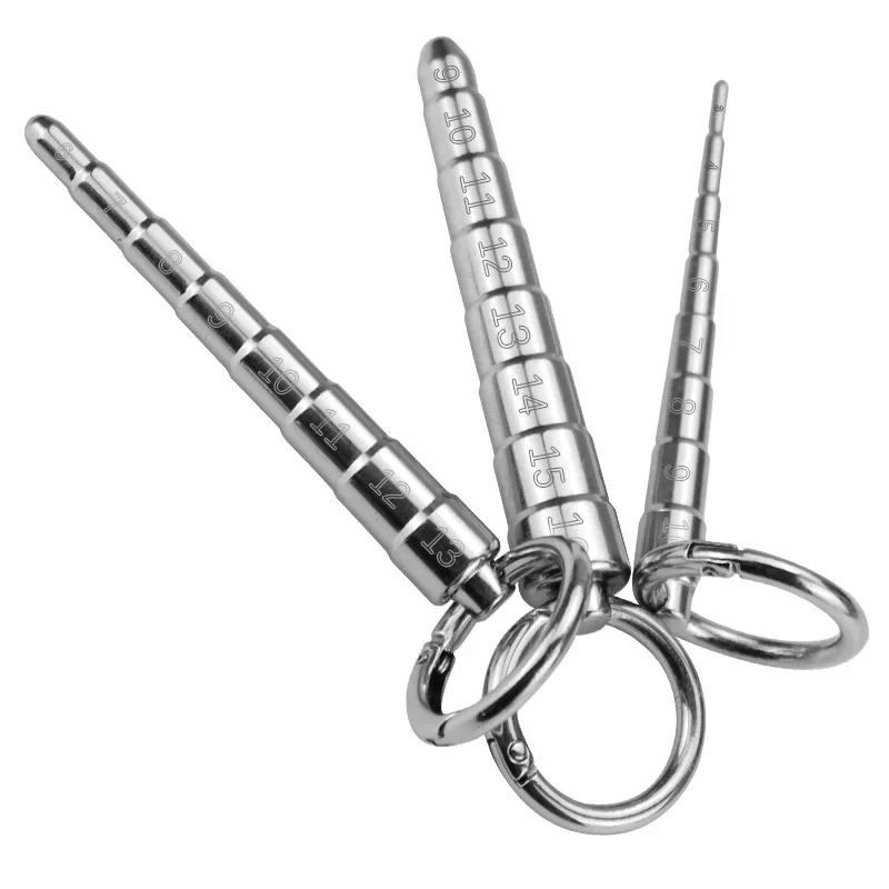 Horse Eye Stick Pagoda Stainless Steel Dilator Penis Plug Urethral Bead Urine Plugging Rod Metal Horse Eye Expander Sex Toys Horse Eye Stick Pagoda Stainless Steel Dilator Penis Plug Urethral Bead Urine Plugging Rod Metal Horse Eye Expander Sex Toys