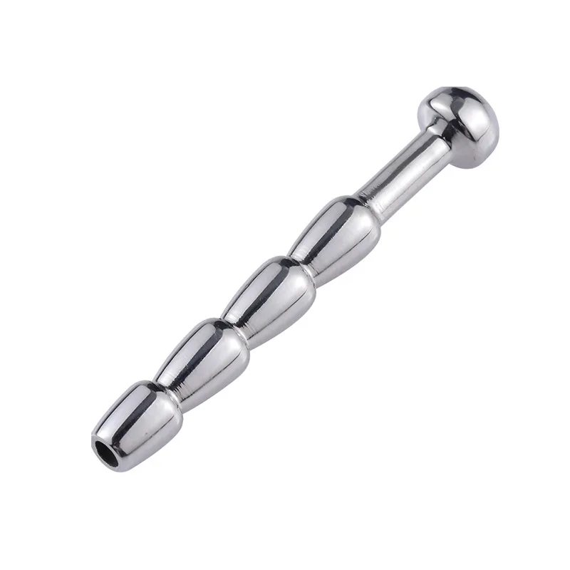 Male Stainless Steel Urethral Plug Urethral Dildo Sounding Penis Plug Urethra Stimulate Dilator Masturbation Rod Sex Toy for Men