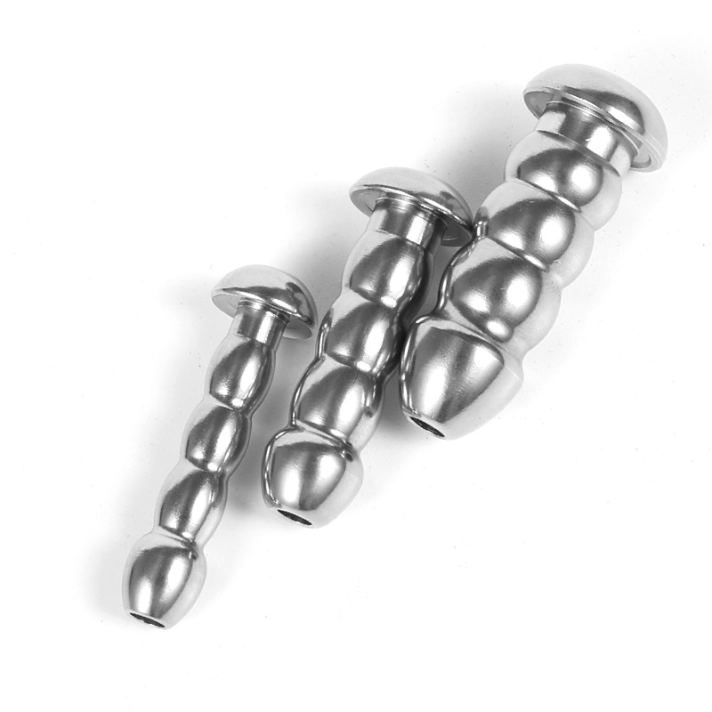 Male Stainless Steel Urethral Plug Urethral Dildo Sounding Penis Plug Urethra Stimulate Dilator Masturbation Rod Sex Toy for Men