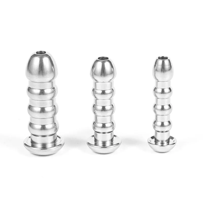 Male Stainless Steel Urethral Plug Urethral Dildo Sounding Penis Plug Urethra Stimulate Dilator Masturbation Rod Sex Toy for Men