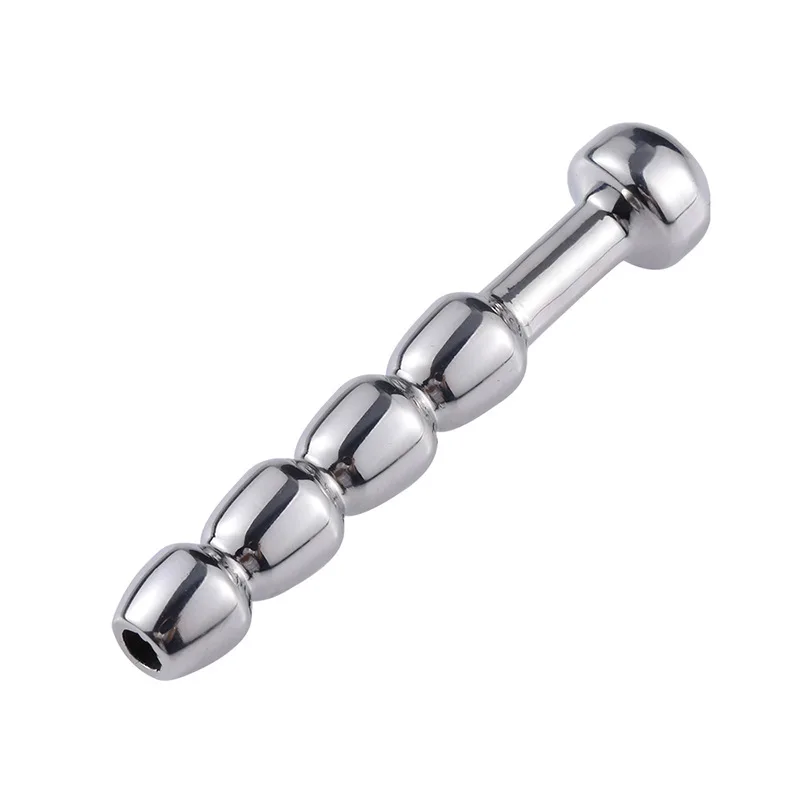 Male Stainless Steel Urethral Plug Urethral Dildo Sounding Penis Plug Urethra Stimulate Dilator Masturbation Rod Sex Toy for Men