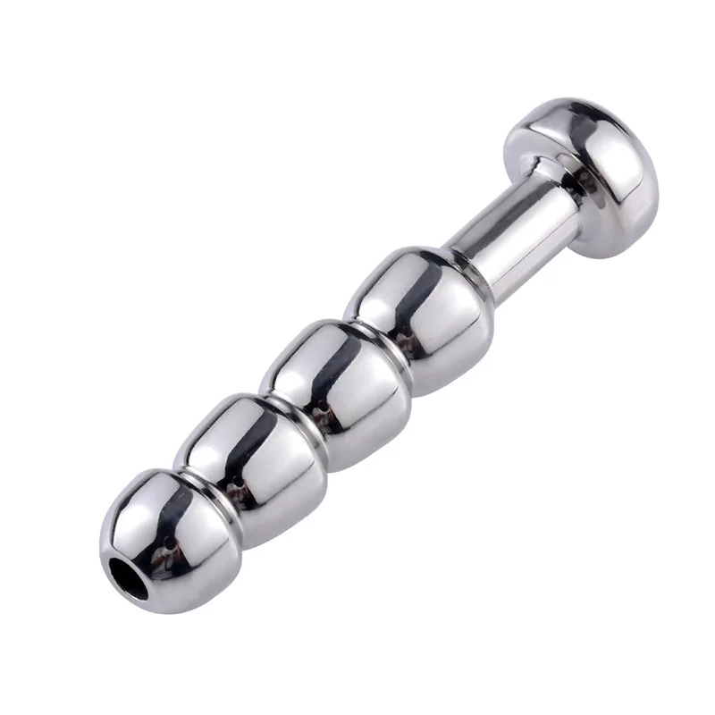 Male Stainless Steel Urethral Plug Urethral Dildo Sounding Penis Plug Urethra Stimulate Dilator Masturbation Rod Sex Toy for Men