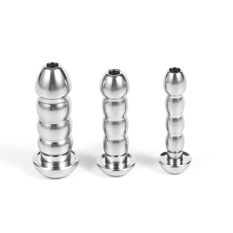 Male Stainless Steel Urethral Plug Urethral Dildo Sounding Penis Plug Urethra Stimulate Dilator Masturbation Rod Sex Toy for Men