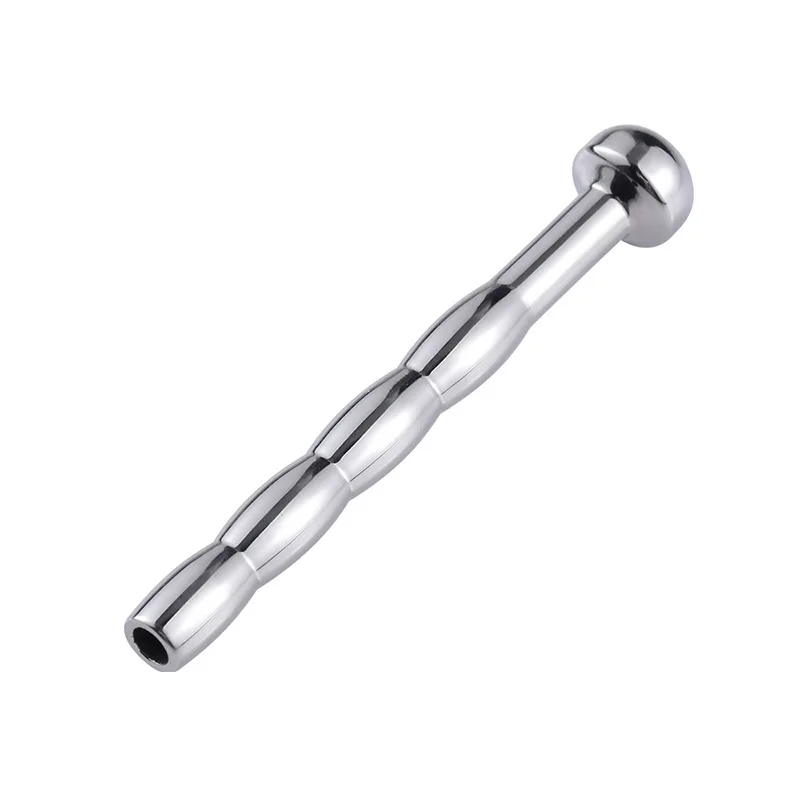 Male Stainless Steel Urethral Plug Urethral Dildo Sounding Penis Plug Urethra Stimulate Dilator Masturbation Rod Sex Toy for Men