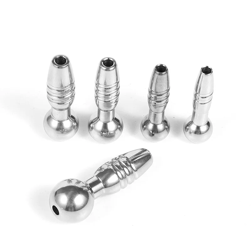 Male Stainless Steel Urethral Plug Urethral Dildo Sounding Penis Plug Urethra Stimulate Dilator Masturbation Rod Sex Toy for Men