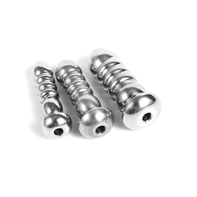 Male Stainless Steel Urethral Plug Urethral Dildo Sounding Penis Plug Urethra Stimulate Dilator Masturbation Rod Sex Toy for Men
