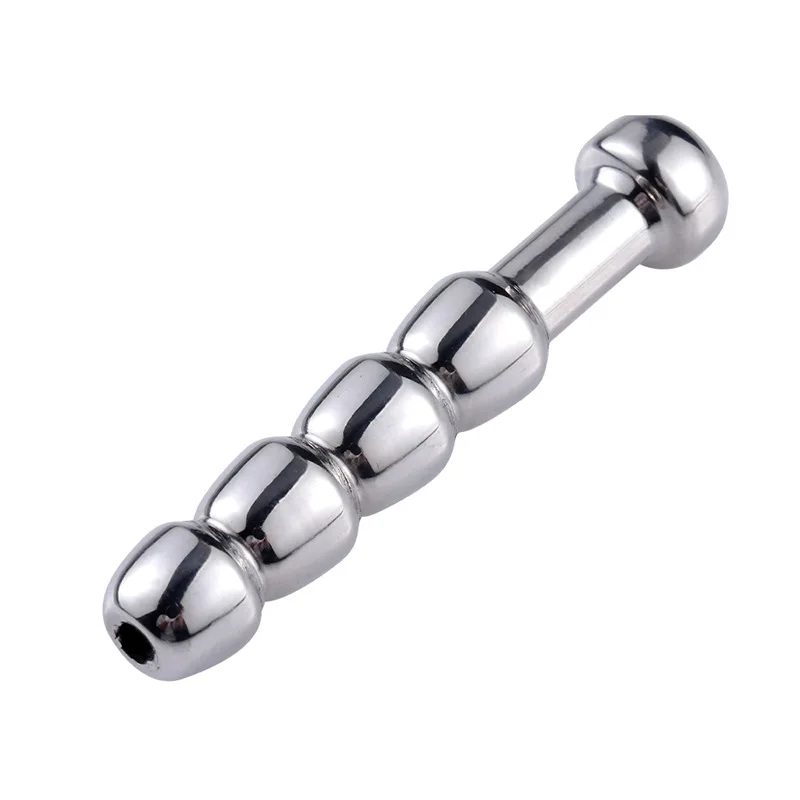 Male Stainless Steel Urethral Plug Urethral Dildo Sounding Penis Plug Urethra Stimulate Dilator Masturbation Rod Sex Toy for Men