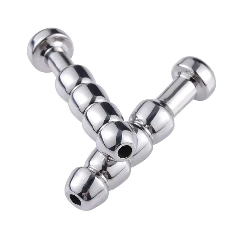 Male Stainless Steel Urethral Plug Urethral Dildo Sounding Penis Plug Urethra Stimulate Dilator Masturbation Rod Sex Toy for Men