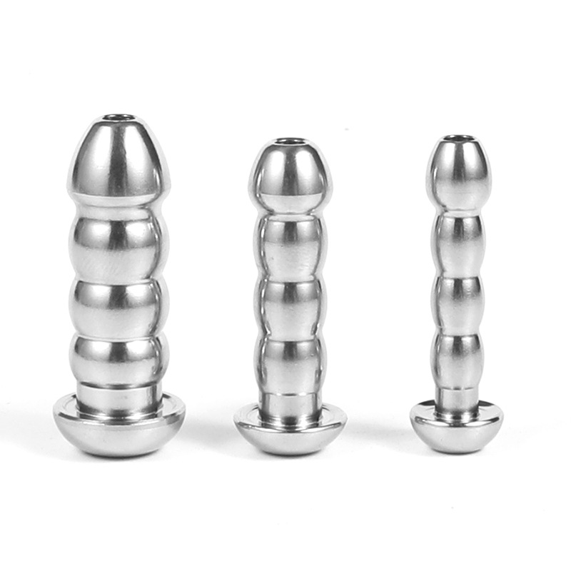 Male Stainless Steel Urethral Plug Urethral Dildo Sounding Penis Plug Urethra Stimulate Dilator Masturbation Rod Sex Toy for Men