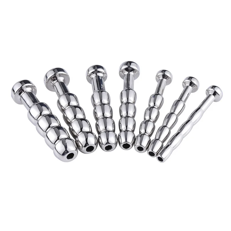 Hollow Penis Plug Metal Horse Eye Stimulation Stainless Steel Urethral Dilator Massage Wand Sex Toy For Men Masturbation 5-11 mm Hollow Penis Plug Metal Horse Eye Stimulation Stainless Steel Urethral Dilator Massage Wand Sex Toy For Men Masturbation 5-11 mm