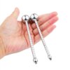 Male Horse Eye Stimulation Masturbation Stainless Steel Metal Penis Plug Beads Massage Hollow Urethral Dilator Sex Toys For Men