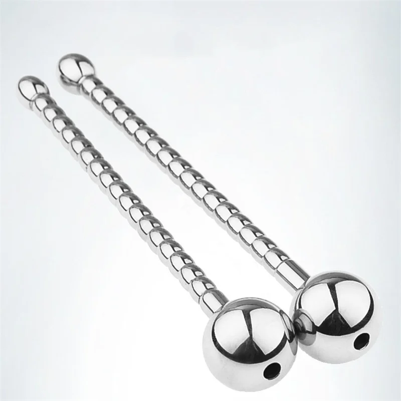 Male Horse Eye Stimulation Masturbation Stainless Steel Metal Penis Plug Beads Massage Hollow Urethral Dilator Sex Toys For Men Male Horse Eye Stimulation Masturbation Stainless Steel Metal Penis Plug Beads Massage Hollow Urethral Dilator Sex Toys For Men