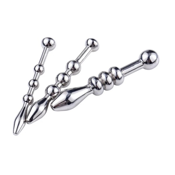 Metal Urethral Catheter Male Stainless Steel Horse Eye Urethral Plug Penis Headers Masturbator Adult SM Urethran Expander