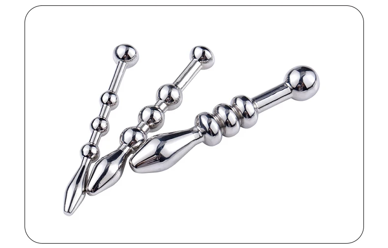 Metal Urethral Catheter Male Stainless Steel Horse Eye Urethral Plug Penis Headers Masturbator Adult SM Urethran Expander