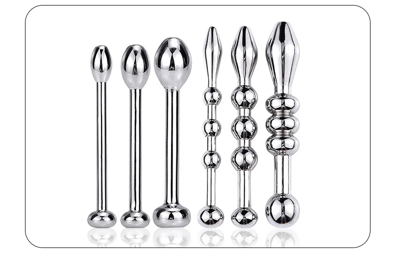 Metal Urethral Catheter Male Stainless Steel Horse Eye Urethral Plug Penis Headers Masturbator Adult SM Urethran Expander