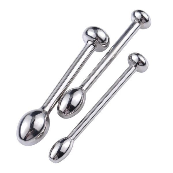 Metal Urethral Catheter Male Stainless Steel Horse Eye Urethral Plug Penis Headers Masturbator Adult SM Urethran Expander