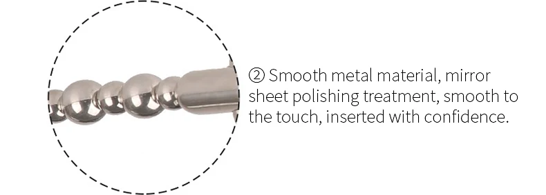 Runyu Stainless Steel Urethra Pull Beads Horse Eye Stick Massager SM Urethral Catheter Metal Penis Plug Male Adult Stimulator