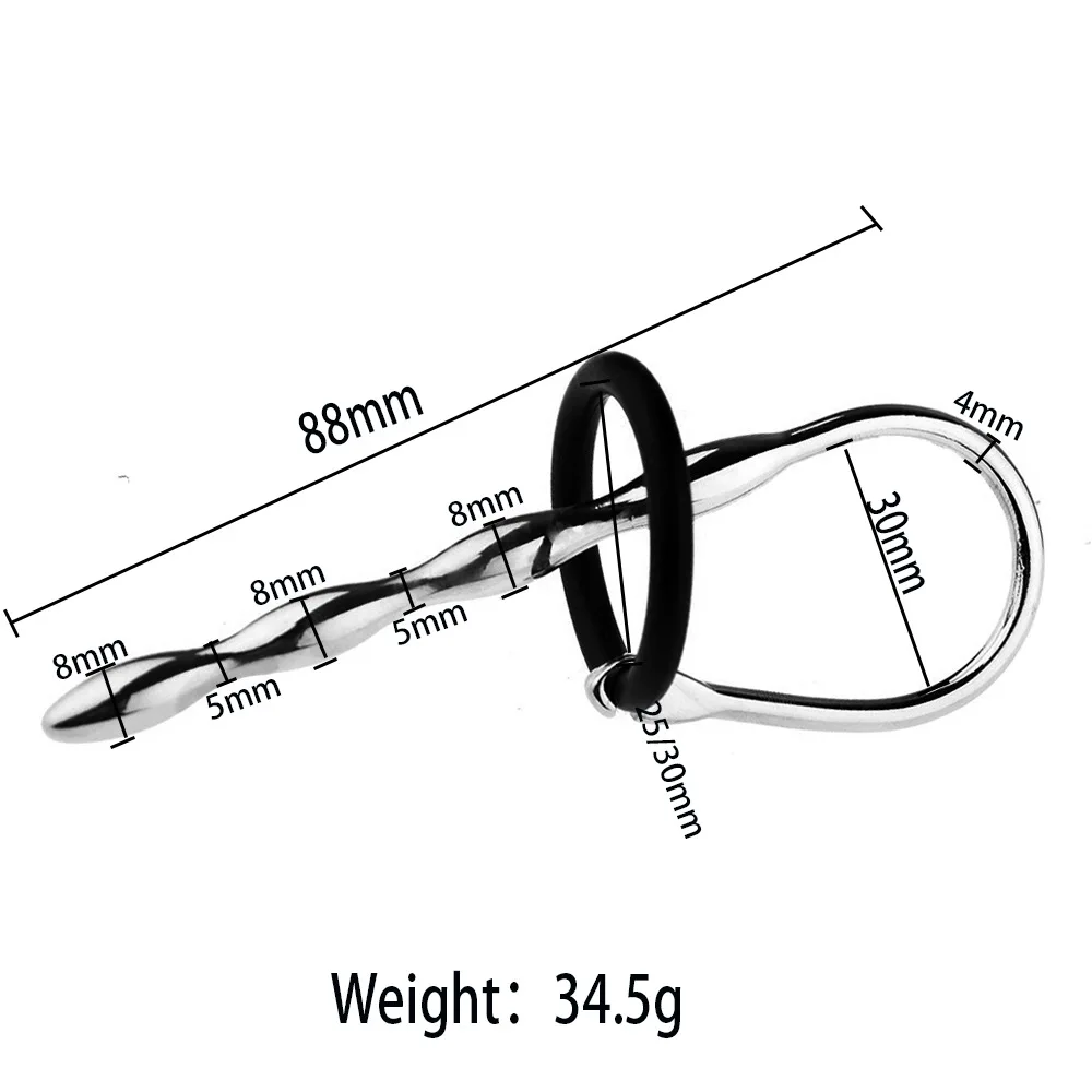 Male Masterbator Anal Sounds Urethral Dilators Catheters Alloy Metal Penis Plug Male Chastity Sex Toys for Men Erotic Sex Male Masterbator Anal Sounds Urethral Dilators Catheters Alloy Metal Penis Plug Male Chastity Sex Toys for Men Erotic Sex
