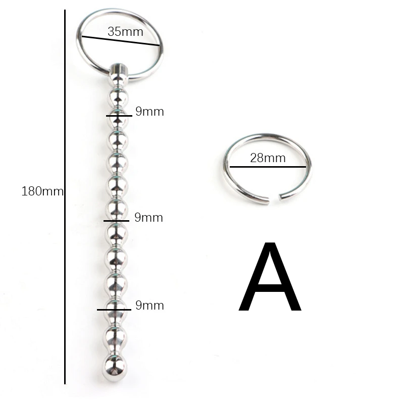 Stainless Steel Urethral Catheter Metal Horse Eye Stick Penis Plug Male Masturbation Stimulator Adult Sex Products For Men