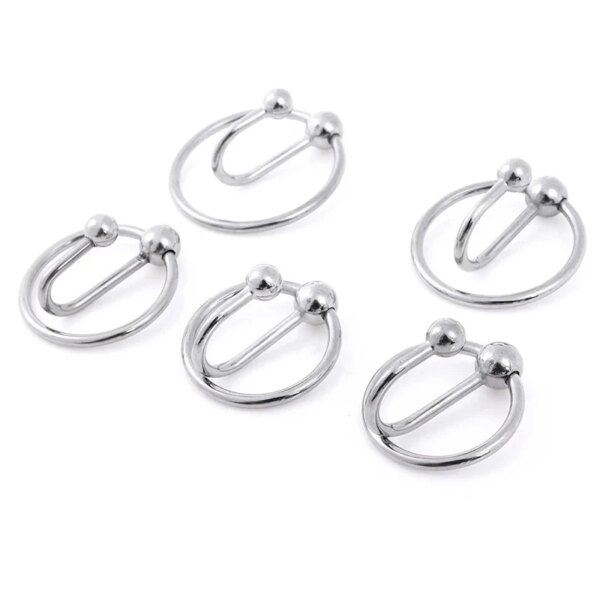 SM Urethral Dilators Cock Ring Stainless Steel Ejaculation Delay Penis Rings Flirting Delay Lock Fine Penis Plug Sex Toy for Men