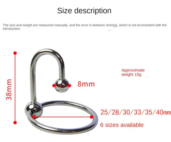SM Urethral Dilators Cock Ring Stainless Steel Ejaculation Delay Penis Rings Flirting Delay Lock Fine Penis Plug Sex Toy for Men