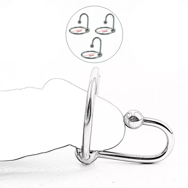 SM Urethral Dilators Cock Ring Stainless Steel Ejaculation Delay Penis Rings Flirting Delay Lock Fine Penis Plug Sex Toy for Men