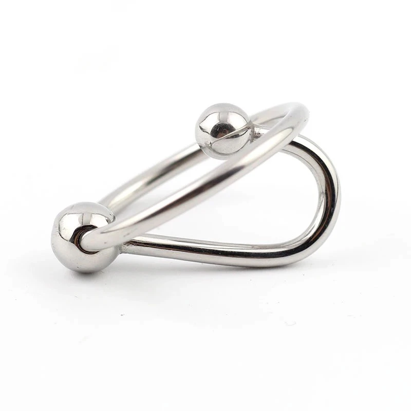 SM Urethral Dilators Cock Ring Stainless Steel Ejaculation Delay Penis Rings Flirting Delay Lock Fine Penis Plug Sex Toy for Men
