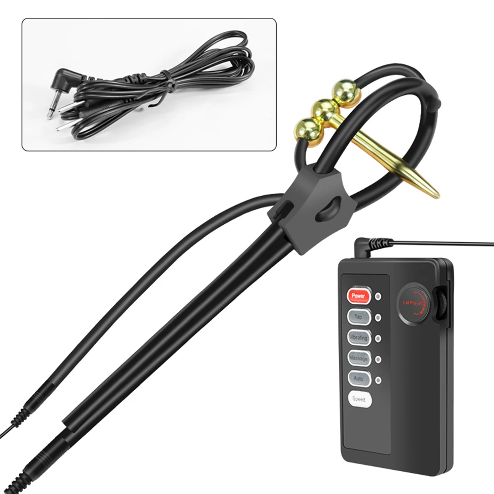 Electric Shock Penis Plug Male Horse Eye Stick Ball Urethral Rod Gay Masturbation Delayed Ejaculation Sex Toys for Man Extended Electric Shock Penis Plug Male Horse Eye Stick Ball Urethral Rod Gay Masturbation Delayed Ejaculation Sex Toys for Man Extended
