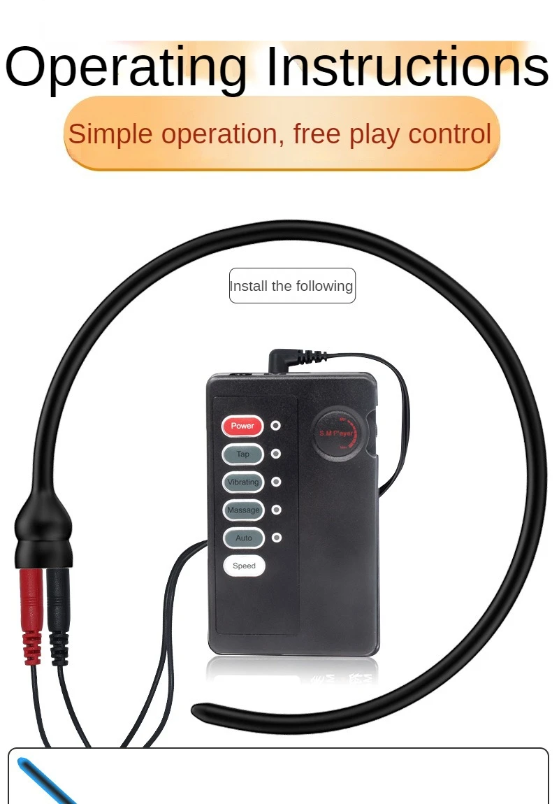 Electro Sex Urethral Sounding Rod Urethra Electric Shock Bar Electrode Penis Plug Stainless Dilator Electro Stimulator Bdsm Toys