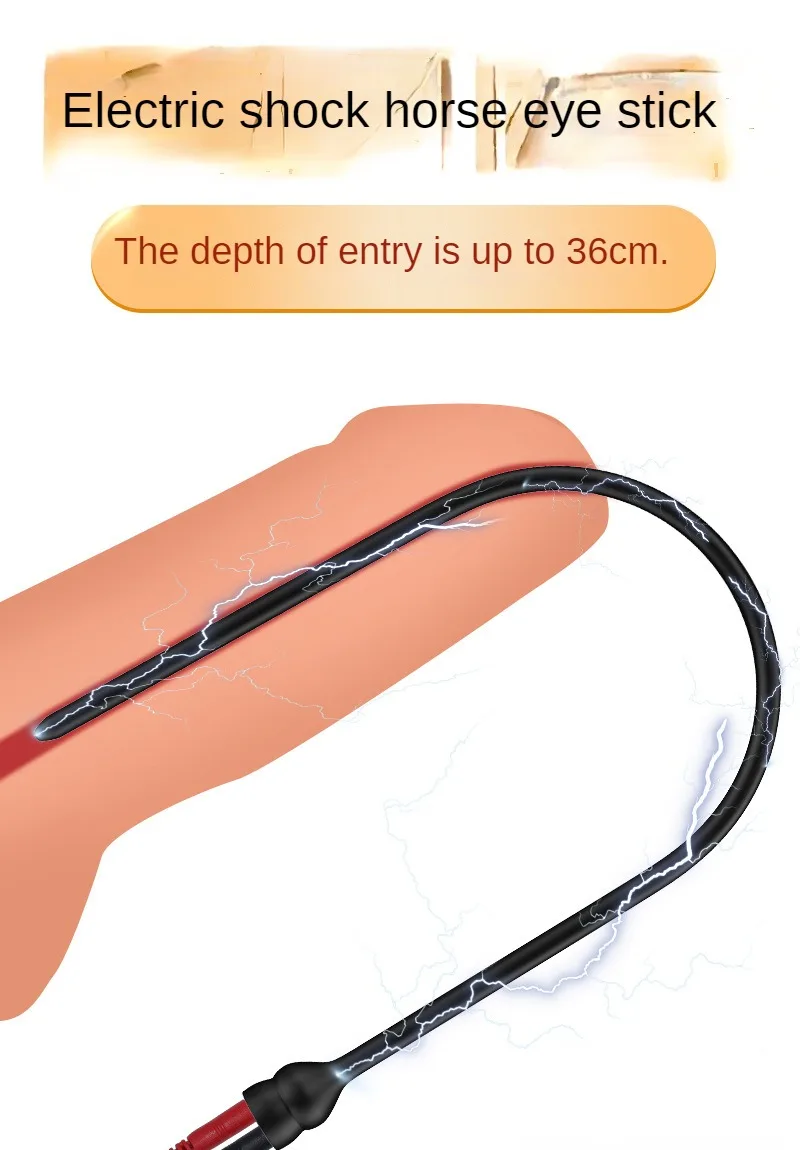 Electro Sex Urethral Sounding Rod Urethra Electric Shock Bar Electrode Penis Plug Stainless Dilator Electro Stimulator Bdsm Toys