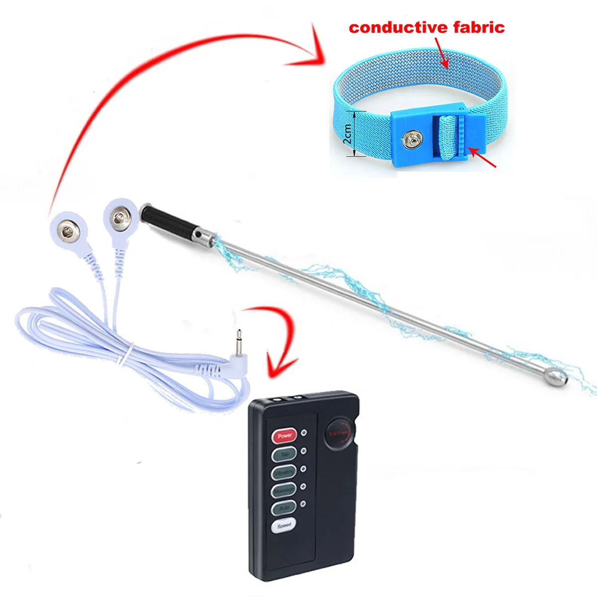 Electro Shock Male Urine Catheter Hollow Metal Penis Dilator Urethral Plug Cock Electric Prostate Massager BDSM Sex Toys for Men