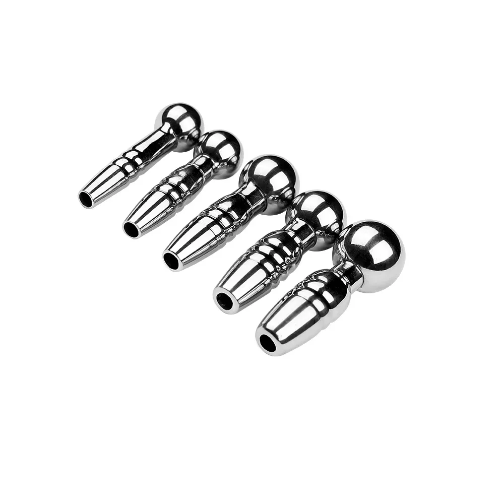 Stainless Steel Male Threaded Urethral Catheter Sounds Penis Plug Rod Dilator Stretching Stimulator Masturbation Adult Sex Toys Stainless Steel Male Threaded Urethral Catheter Sounds Penis Plug Rod Dilator Stretching Stimulator Masturbation Adult Sex Toys