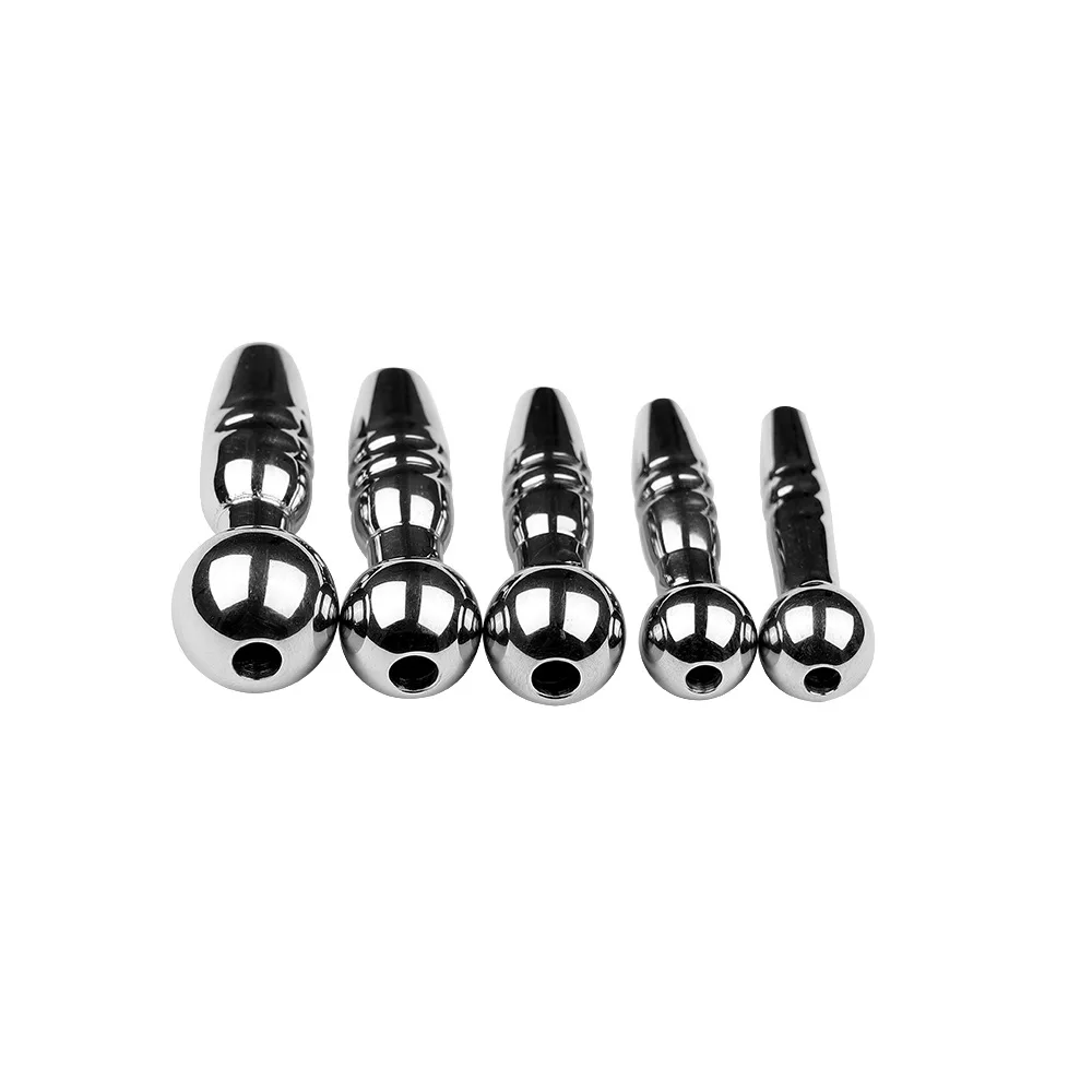Stainless Steel Male Threaded Urethral Catheter Sounds Penis Plug Rod Dilator Stretching Stimulator Masturbation Adult Sex Toys Stainless Steel Male Threaded Urethral Catheter Sounds Penis Plug Rod Dilator Stretching Stimulator Masturbation Adult Sex Toys