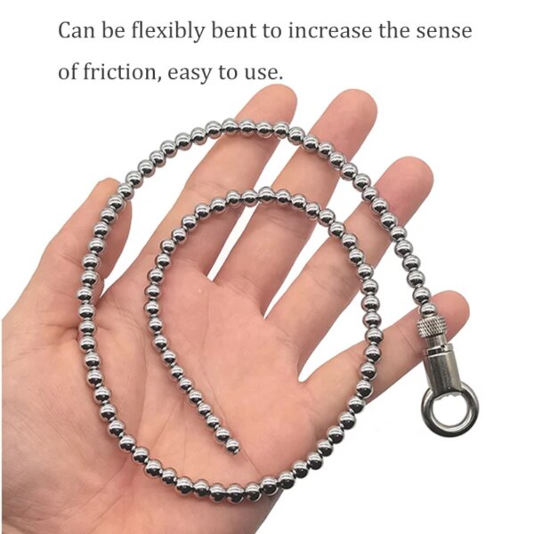 30/50cm Super Long Stainless Steel Urethral Sounds Dilators Smooth Beads sex Toys ejaculation dick toy penis plug catheter Sound