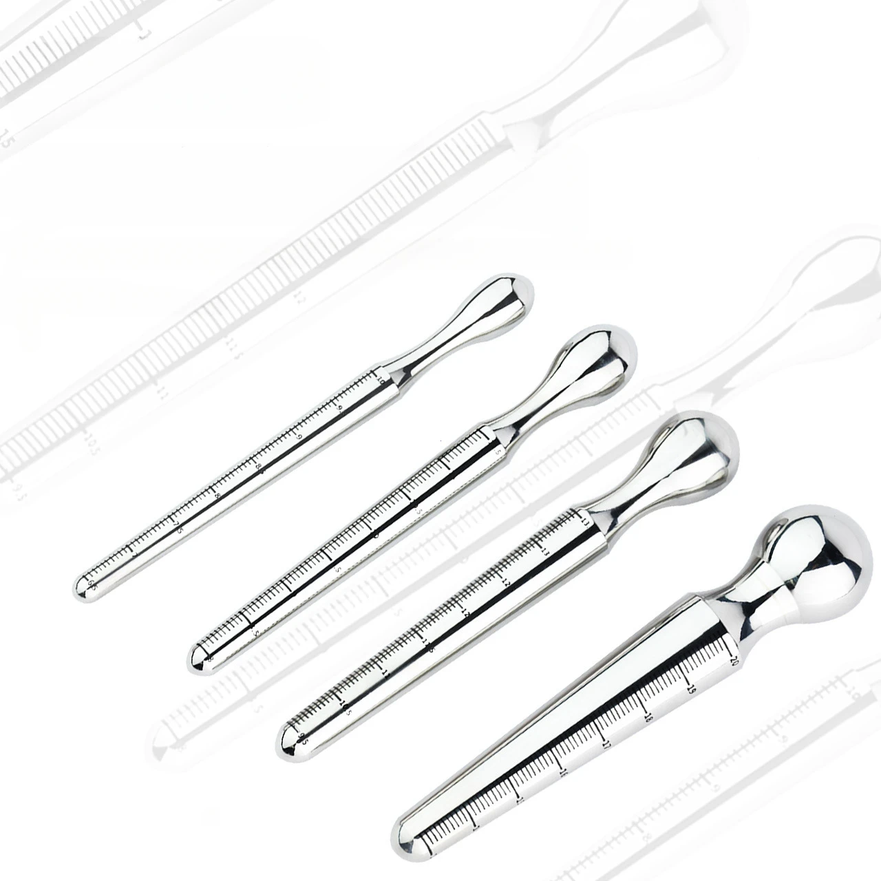 Multifunction Horse Eye Stick Stainless Steel Penis Plug Urethral Dilators Catheter Ejaculation Sounding Rod Adult Toys For Man