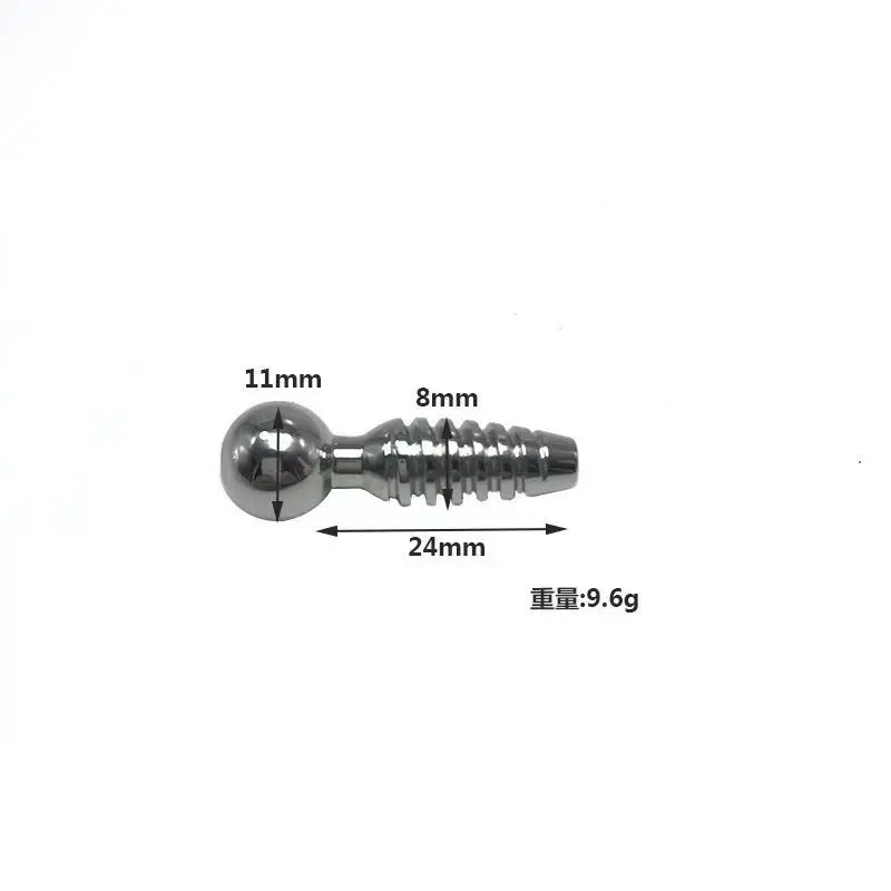 Male Stainless Steel Urethral Plug Urethral Dil Sounding Penis Plug Urethra Stimulate Dilator Masturbation Rod Sex Toys For Men