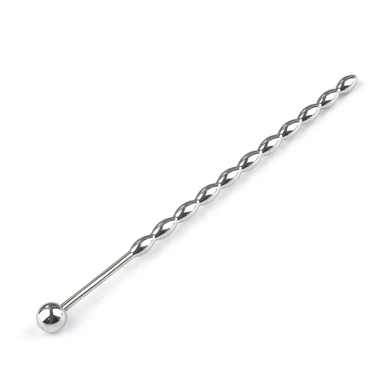 Male Stainless Steel Urethral Plug Urethral Dil Sounding Penis Plug Urethra Stimulate Dilator Masturbation Rod Sex Toys For Men