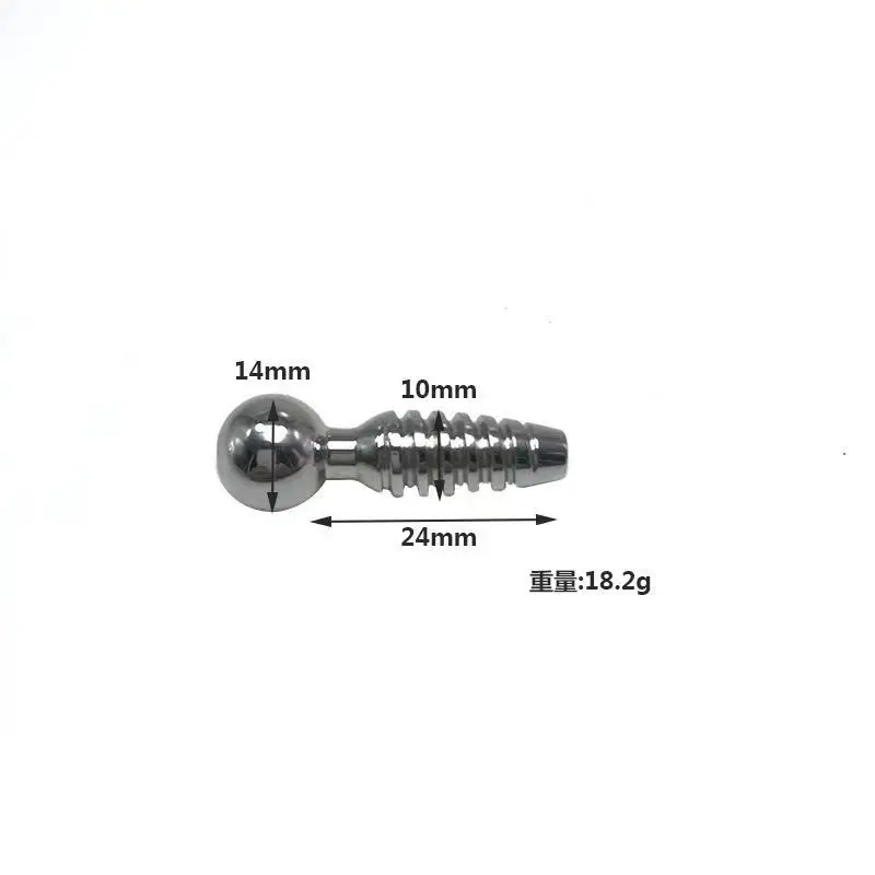 Male Stainless Steel Urethral Plug Urethral Dil Sounding Penis Plug Urethra Stimulate Dilator Masturbation Rod Sex Toys For Men