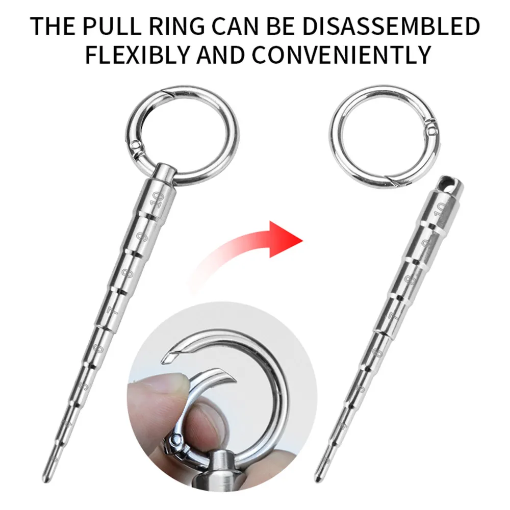 Male Stainless Steel Urethral Plug Urethral Dil Sounding Penis Plug Urethra Stimulate Dilator Masturbation Rod Sex Toys For Men Male Stainless Steel Urethral Plug Urethral Dil Sounding Penis Plug Urethra Stimulate Dilator Masturbation Rod Sex Toys For Men