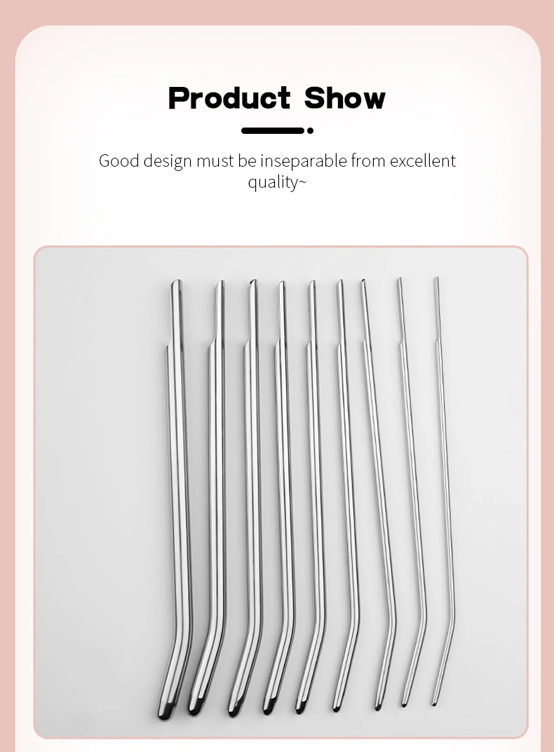 Adult Sex Toys For Men Penis Plug Stretching Male Private Goods Smooth Head Stainless Steel Catheters Urethral Sounds Dilators