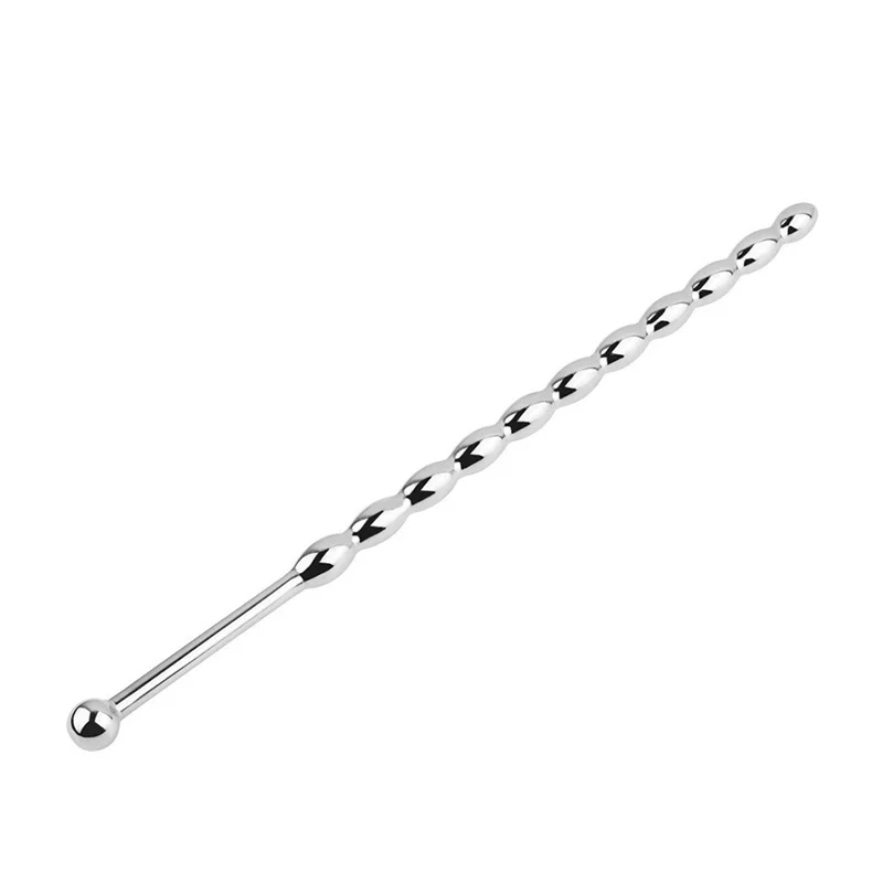 Stainless Steel Penis Plug Metal Horse Eye Stimulation Urethral Sounding Beads Massage Wand Sex Toys For Men Masturbation 6/8 mm Stainless Steel Penis Plug Metal Horse Eye Stimulation Urethral Sounding Beads Massage Wand Sex Toys For Men Masturbation 6/8 mm