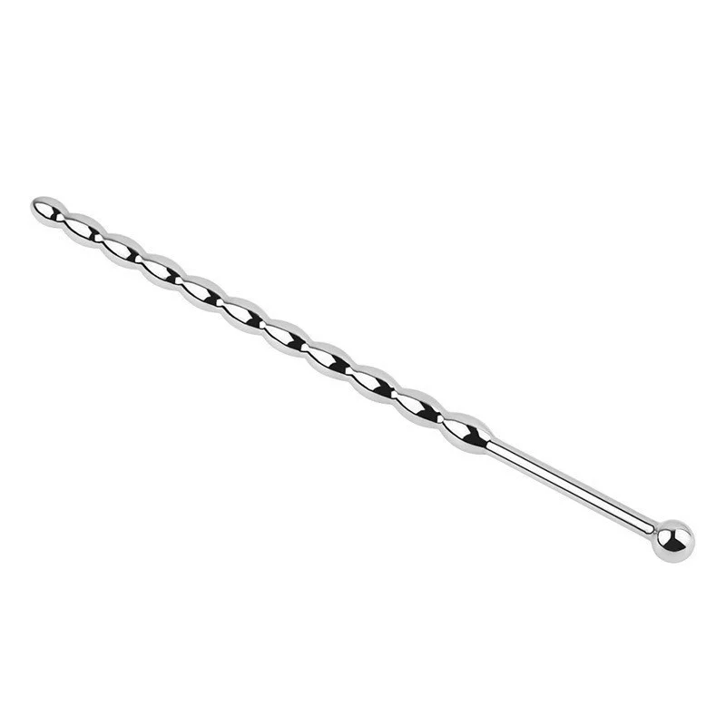 Stainless Steel Penis Plug Metal Horse Eye Stimulation Urethral Sounding Beads Massage Wand Sex Toys For Men Masturbation 6/8 mm Stainless Steel Penis Plug Metal Horse Eye Stimulation Urethral Sounding Beads Massage Wand Sex Toys For Men Masturbation 6/8 mm