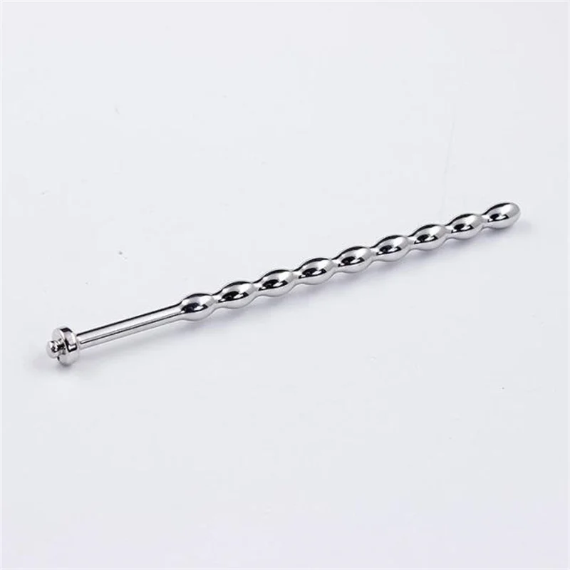 Stainless Steel Penis Plug Metal Horse Eye Stimulation Urethral Sounding Beads Massage Wand Sex Toys For Men Masturbation 6/8 mm Stainless Steel Penis Plug Metal Horse Eye Stimulation Urethral Sounding Beads Massage Wand Sex Toys For Men Masturbation 6/8 mm