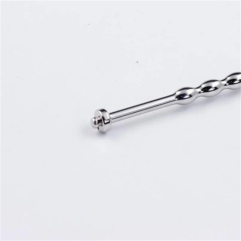 Stainless Steel Penis Plug Metal Horse Eye Stimulation Urethral Sounding Beads Massage Wand Sex Toys For Men Masturbation 6/8 mm Stainless Steel Penis Plug Metal Horse Eye Stimulation Urethral Sounding Beads Massage Wand Sex Toys For Men Masturbation 6/8 mm