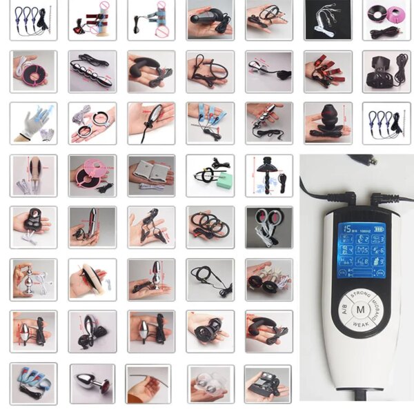 e stim E-stim Estim Penis Cock Ring,Bdsm Electro Shock Anal Butt Plug,Electrostimulator Electrosex Egg,Electric Shocker Sex Toys