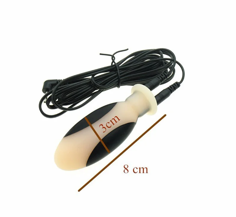18+ Adults Electro Shock Pulse Anal Butt Plug Electric Vaginal Plug Jump Eggs Clit Stimulator Dildo Vibrator Sex Toys For Woman