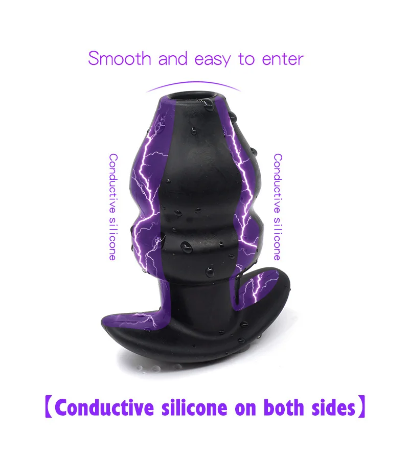 18+ Adults Electro Shock Pulse Anal Butt Plug Electric Vaginal Plug Jump Eggs Clit Stimulator Dildo Vibrator Sex Toys For Woman