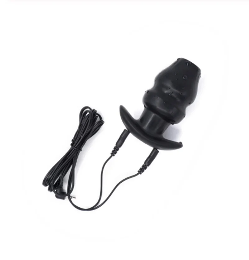 18+ Adults Electro Shock Pulse Anal Butt Plug Electric Vaginal Plug Jump Eggs Clit Stimulator Dildo Vibrator Sex Toys For Woman