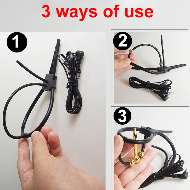E stim Estim E-stim Cock Glans Ring,Penis Electric Stimulation,Electro Shock Shocker Sounding Urethra Penis Plug,BDSM Sex Toys